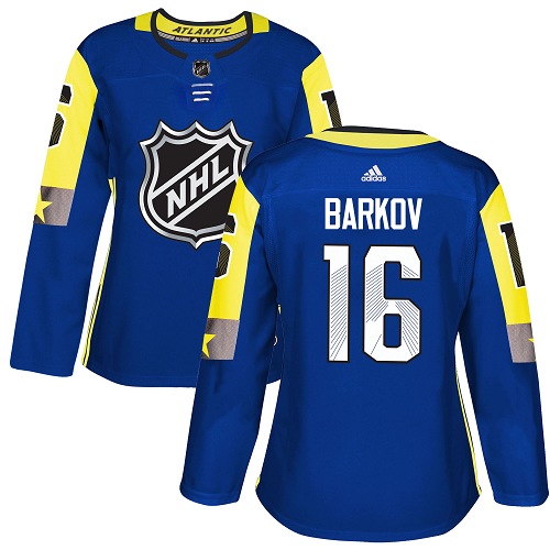 Adidas Panthers #16 Aleksander Barkov Royal 2018 All-Star Atlantic Division Authentic Women's Stitched NHL Jersey